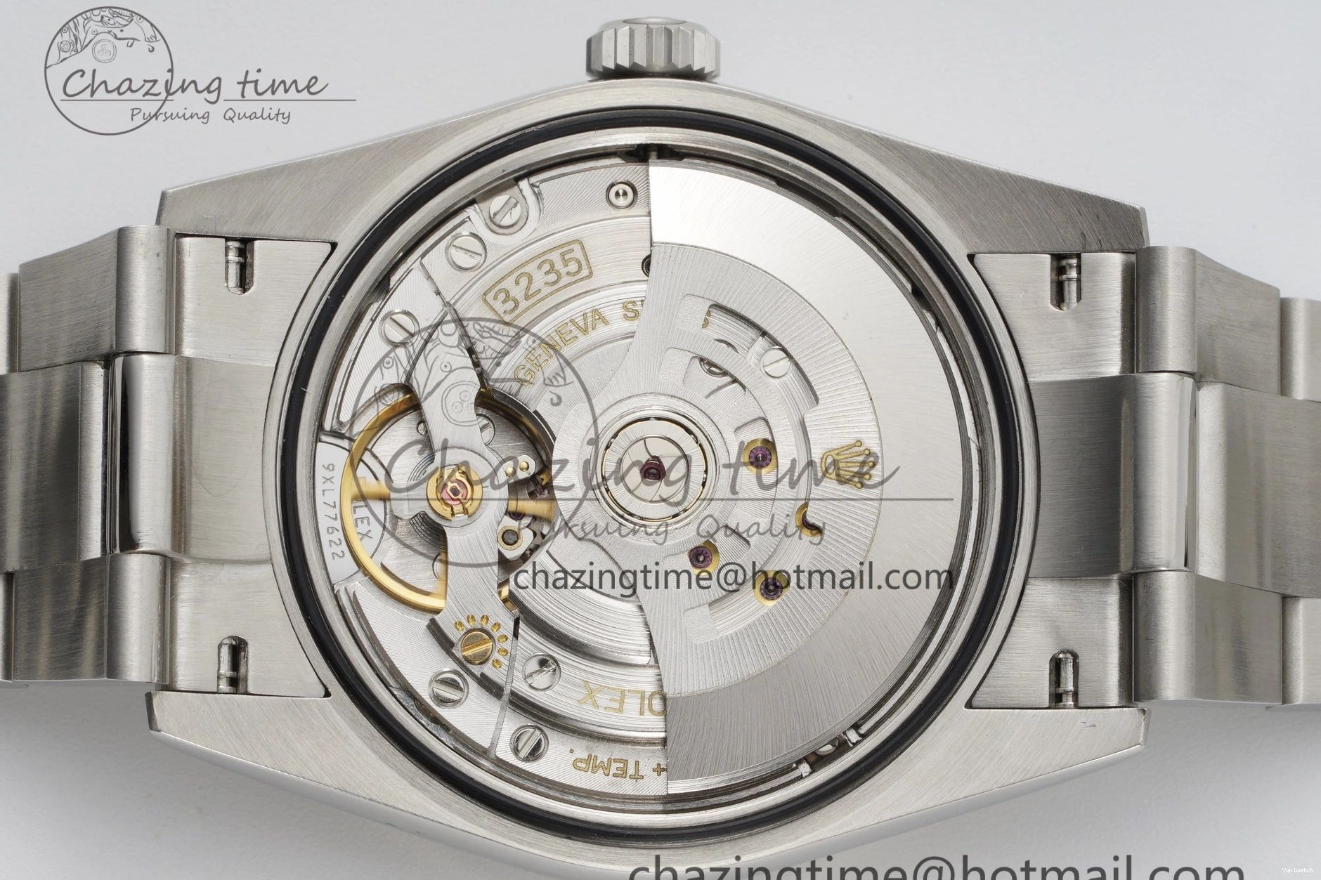 Steel Oyster DateJust 36 Textured Dial V2 on 904L JDF Blue VR3235 SS Bracelet 0228